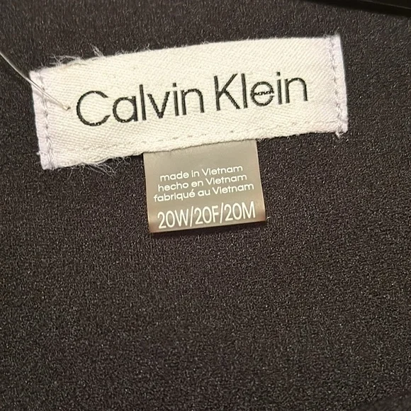 Calvin Klein black size 20W dress NWT - Picture 9 of 10